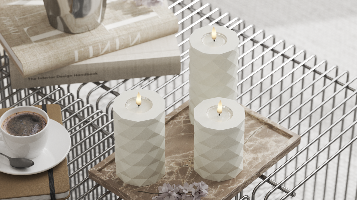 Natural faith LED Square With Wetlook ™ design