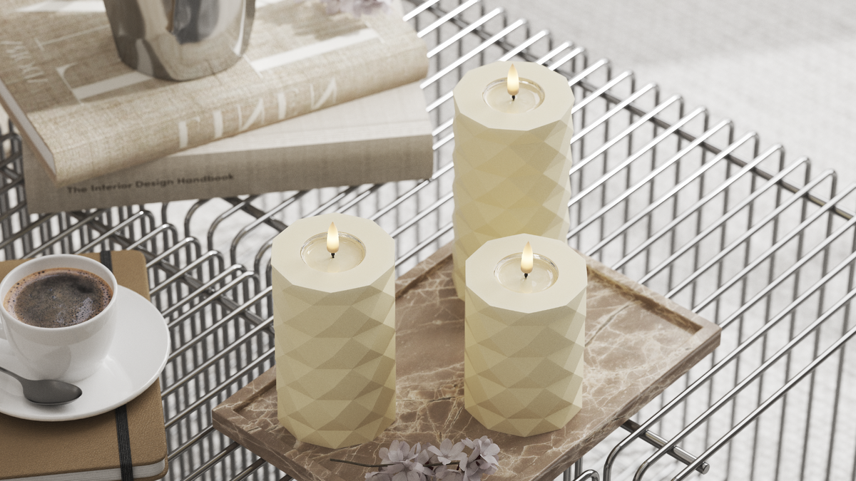 Natural faith LED Square With Wetlook ™ design