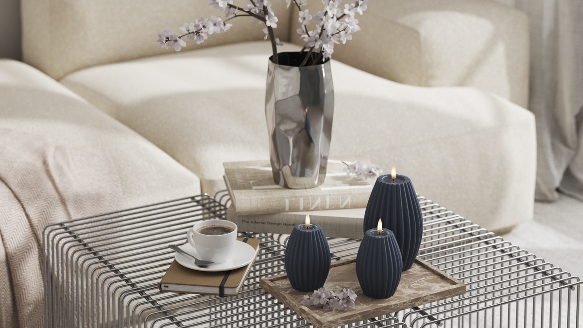 Naturlig tro LED Rilleljus Med WetLook ™ -design