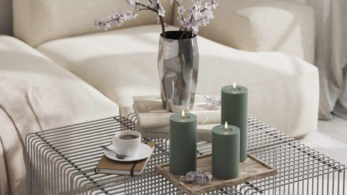 Naturlig tro LED Blokker lys med Wetlook ™ Design