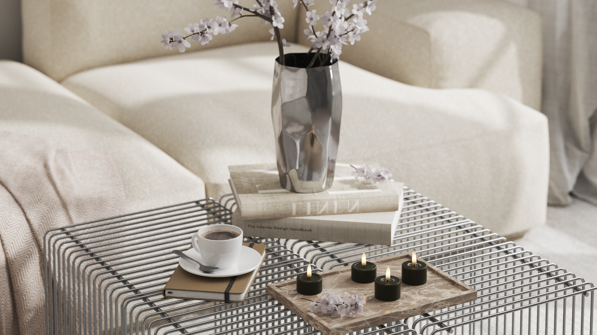LED Tealight candle With lifelike LED flame