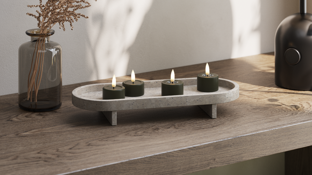 Practical timer function to your LED Tealight candle