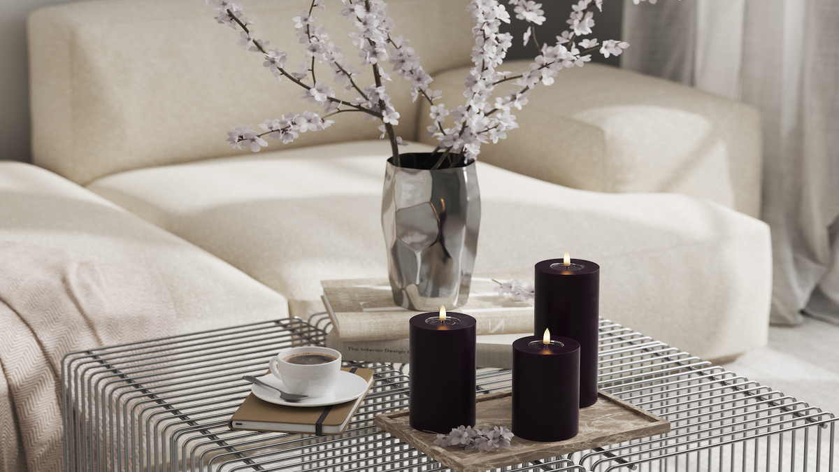 Naturlig tro LED Blokker lys med Wetlook ™ Design