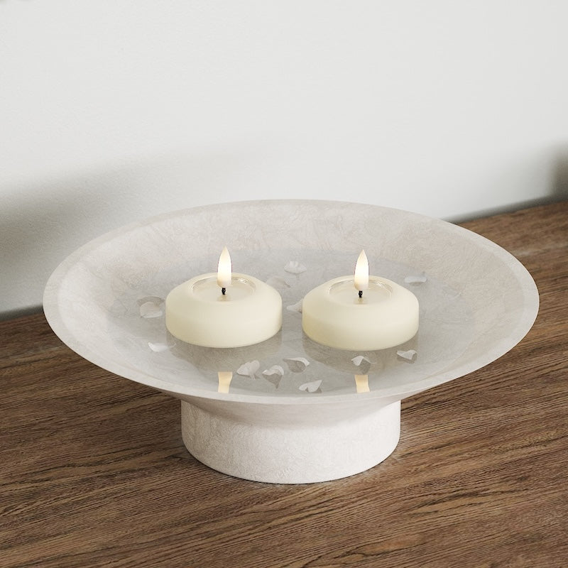 Deluxe Homeart LED Floating candle Ø 6.1 cm (2 pcs.) Cream