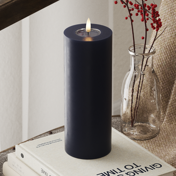 Deluxe Homeart LED Pillar candle Ø 7.5 x 20 cm Royal Blue LED Pillar candle 4