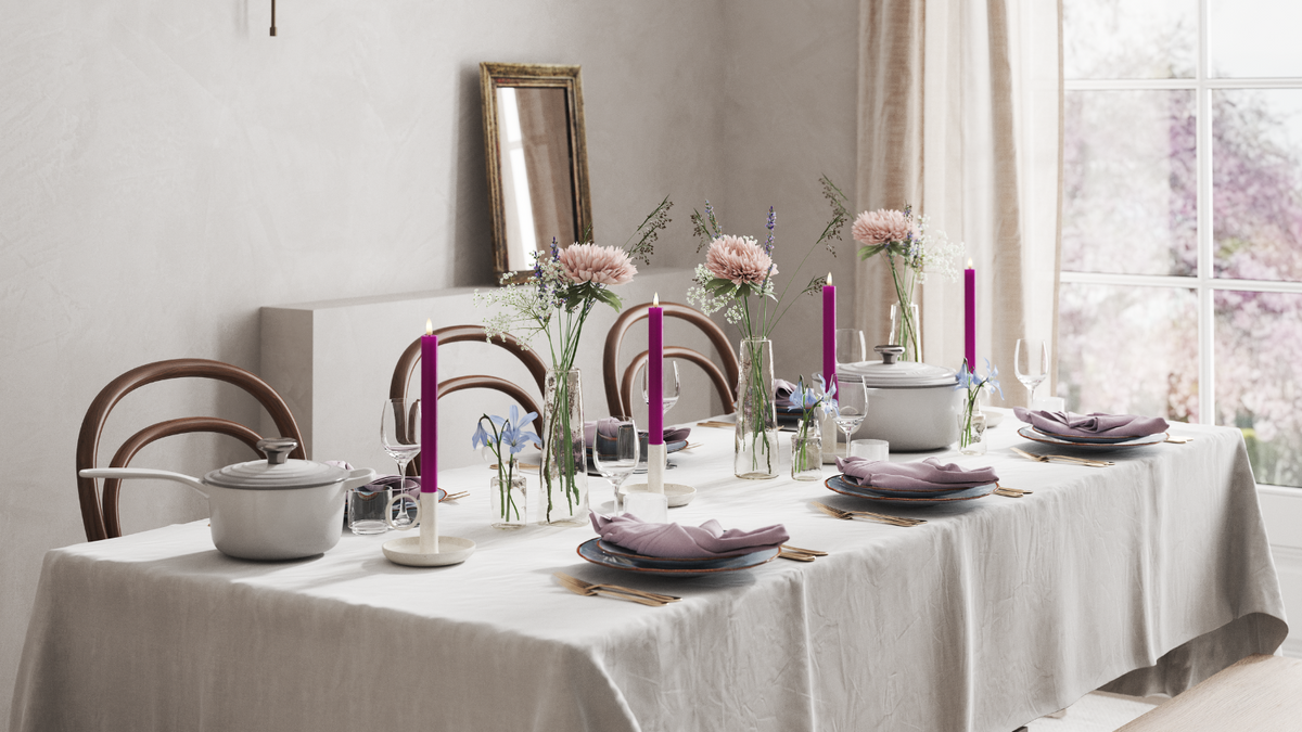 Practical timer function to your LED Dinner candle