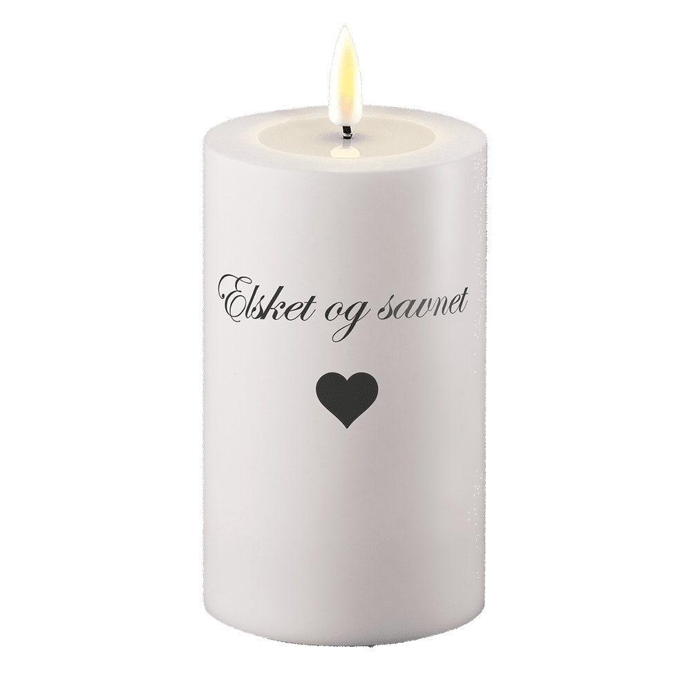 LED Grave light Loved and missed Deluxe Homeart 1