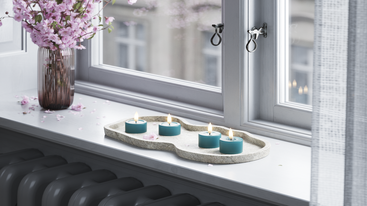 Praktisk timerfunktion till din LED Värmeljus