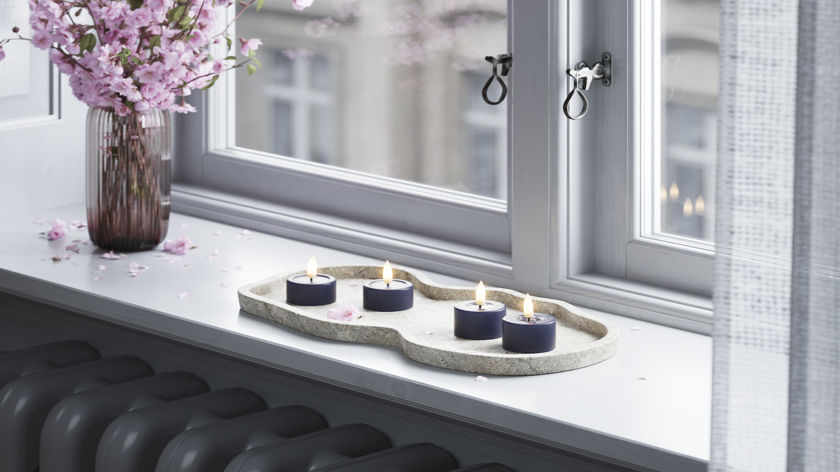 Practical timer function to your LED Tealight candle