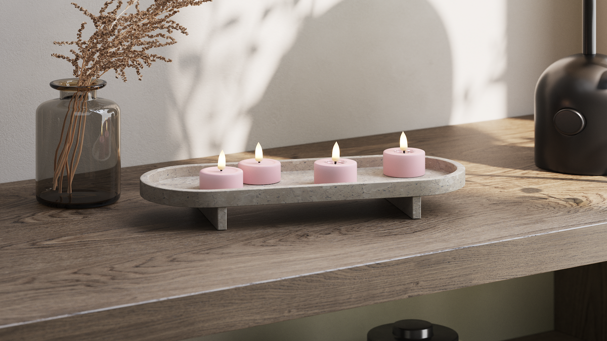 Naturlig tro LED Fyrtårn med Wetlook ™ Design