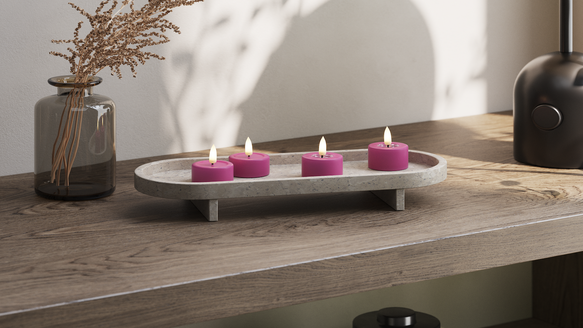 Naturlig tro LED Jumbo Fire FAD Light with Wetlook ™ Design