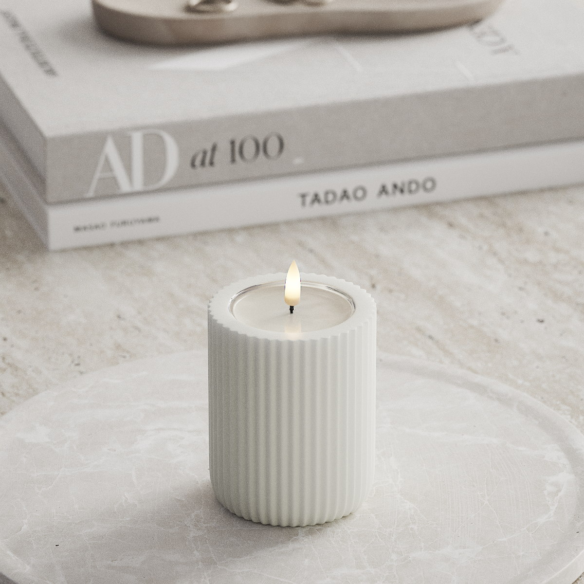 Deluxe Homeart Unique LED soonvalgusti D 8 x 10 cm Valge unique soone tuli 1